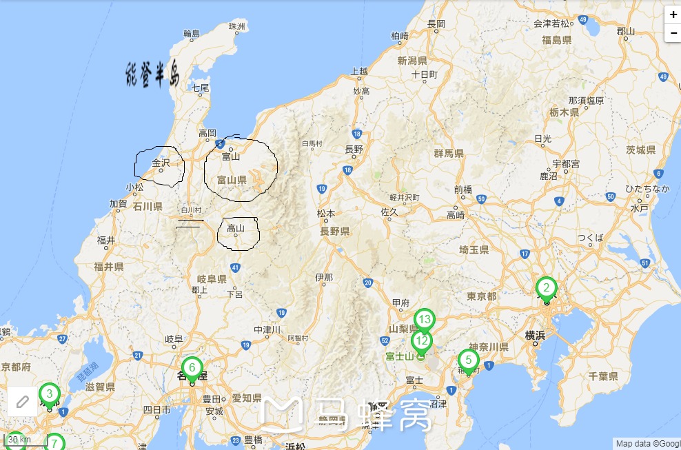 跟着退休俱乐部老总日本乡村游【1】:富山~逛高山古镇