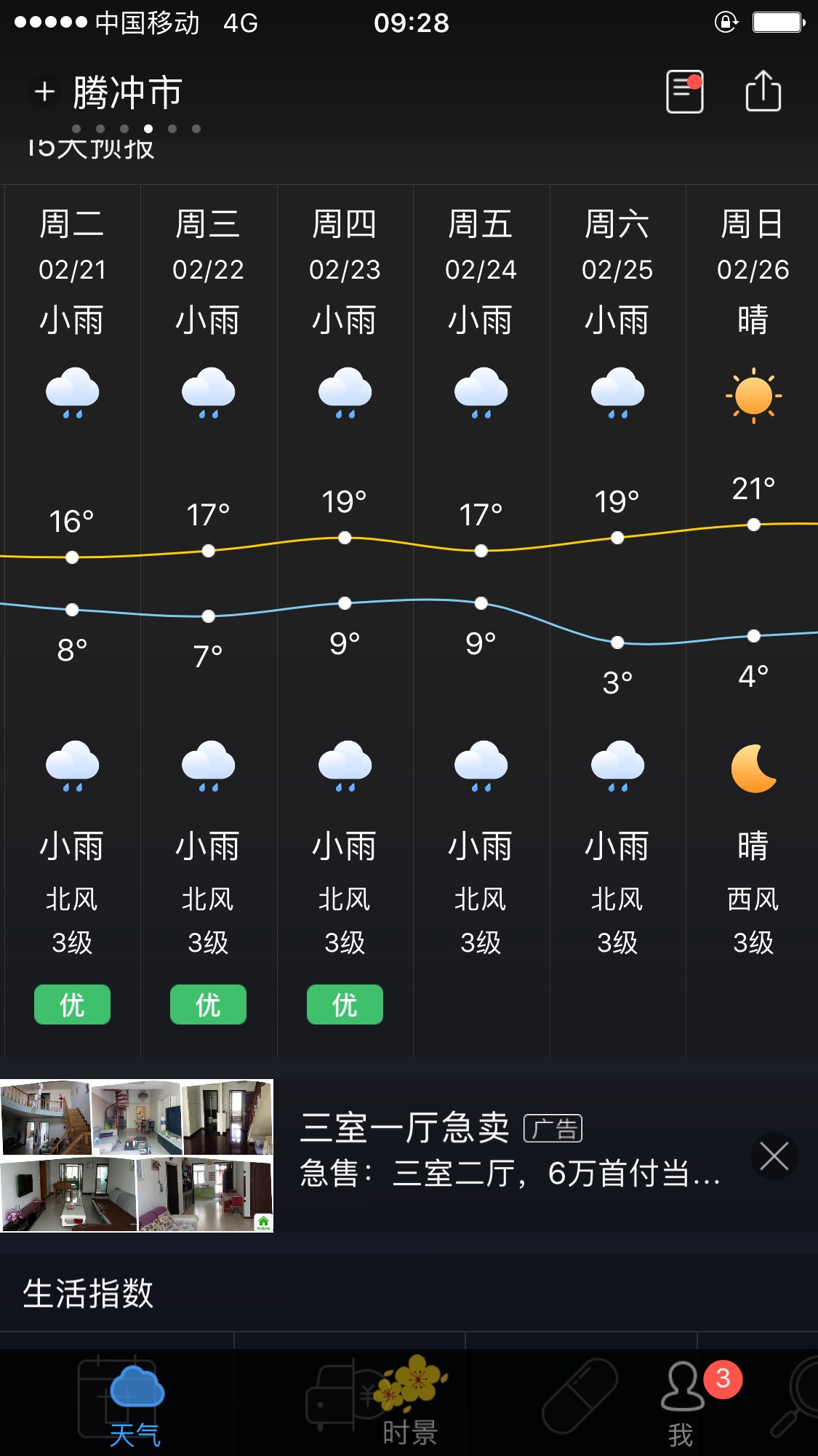 腾冲的天气预报准不准啊!