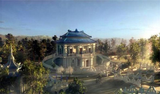 圆明园平面图大门 圆明园平面图大门
