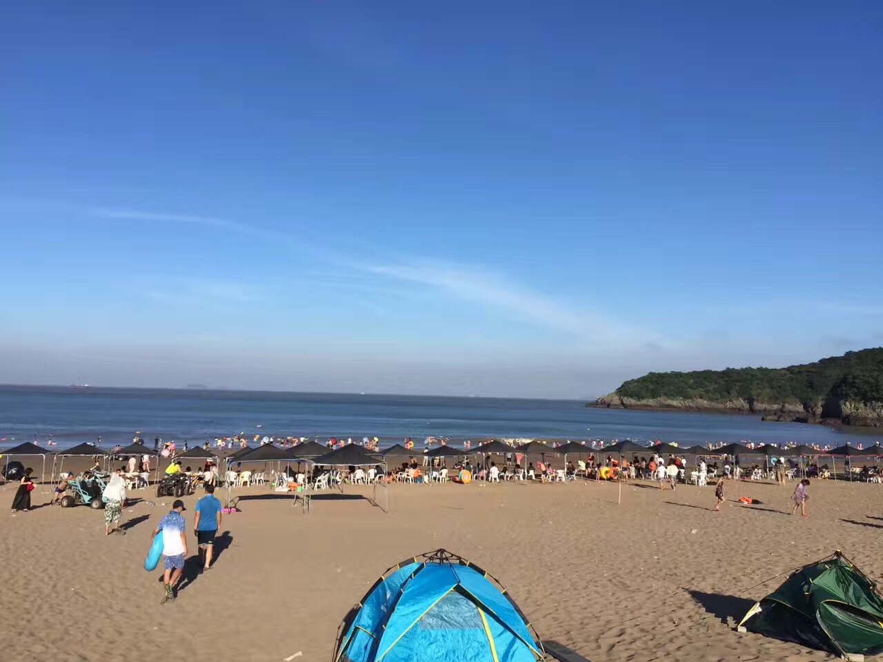 听海,拾贝,冲浪,挖沙-象山南田岛风门口,大沙沙滩,花岙岛石林2日游