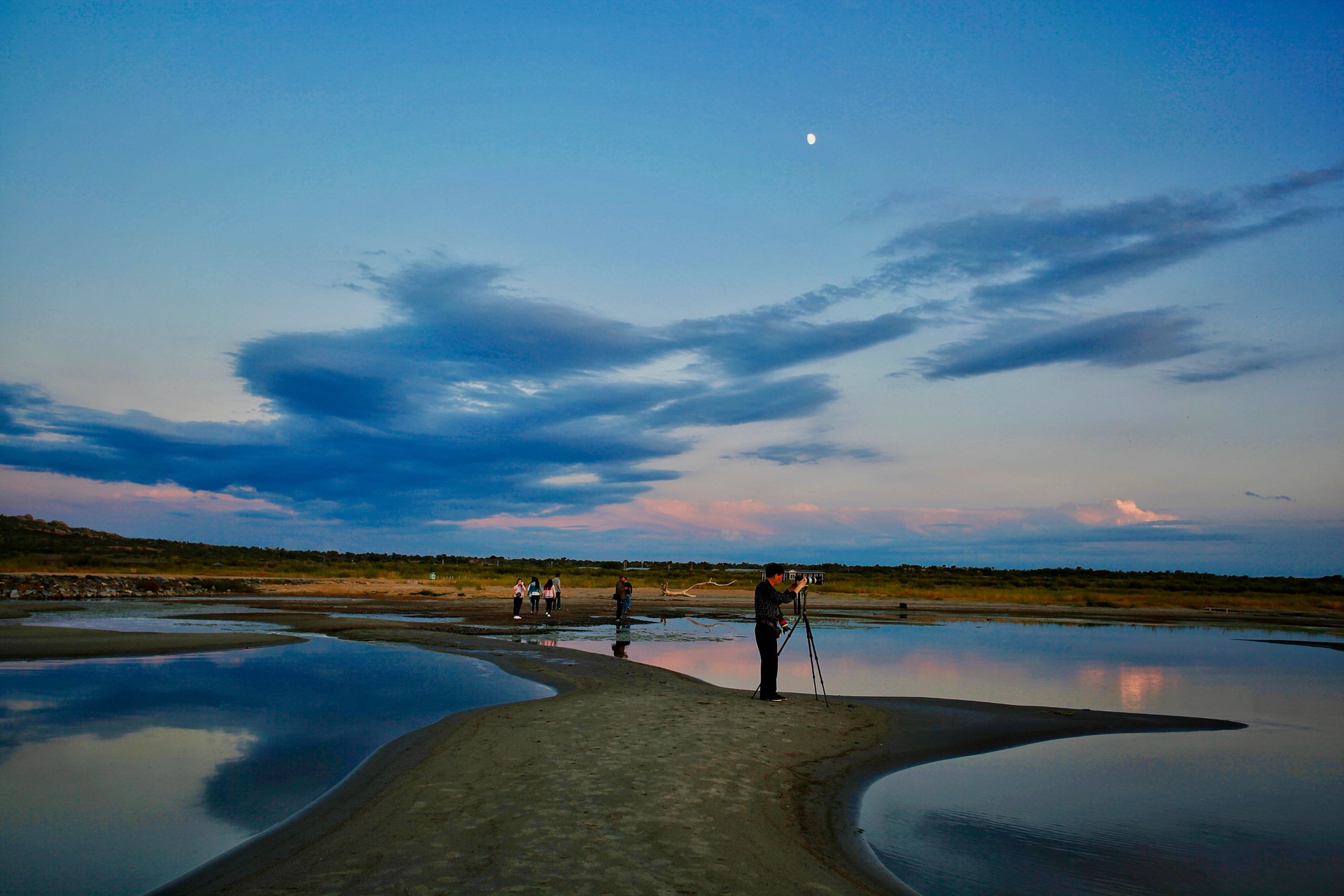 内蒙古 达里诺尔湖-观日落