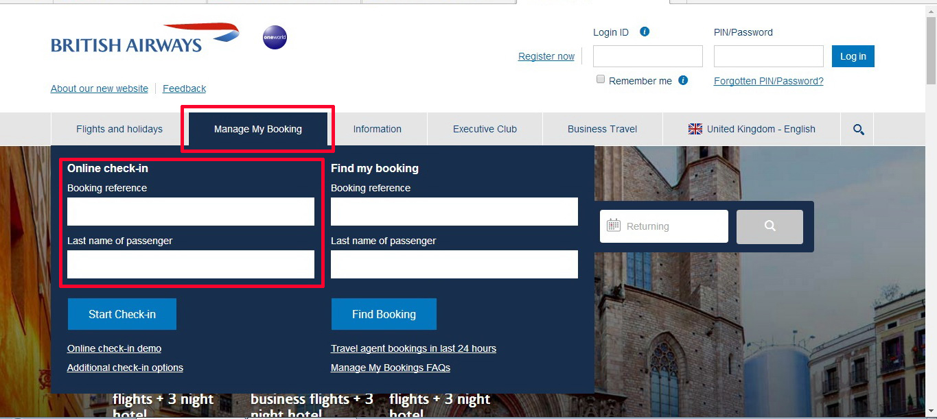 携程买的英航机票,可以在英航官网值机吗?