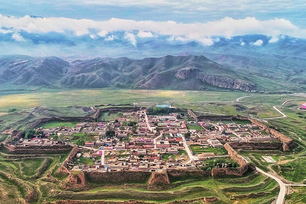 自驾川甘游第五站 丝绸之路上的古城池……八角古镇(八角古城遗址)