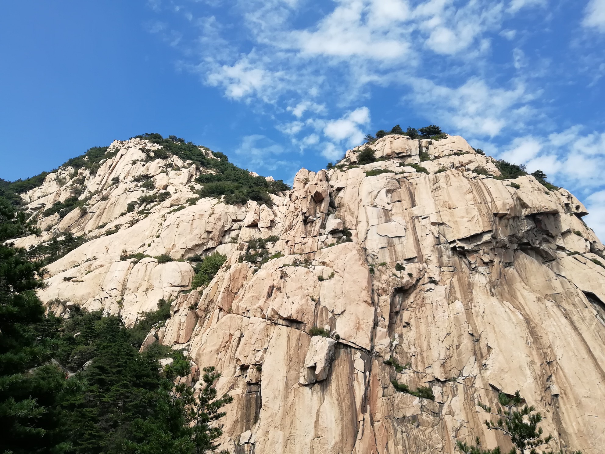 小天烛峰景区是一柱状孤峰从谷底霍然拔起,直插云霄,高耸似烛!