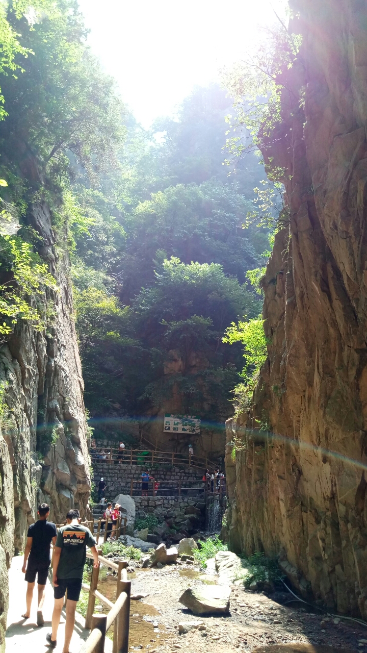 平顶山诗景龙潭峡游记