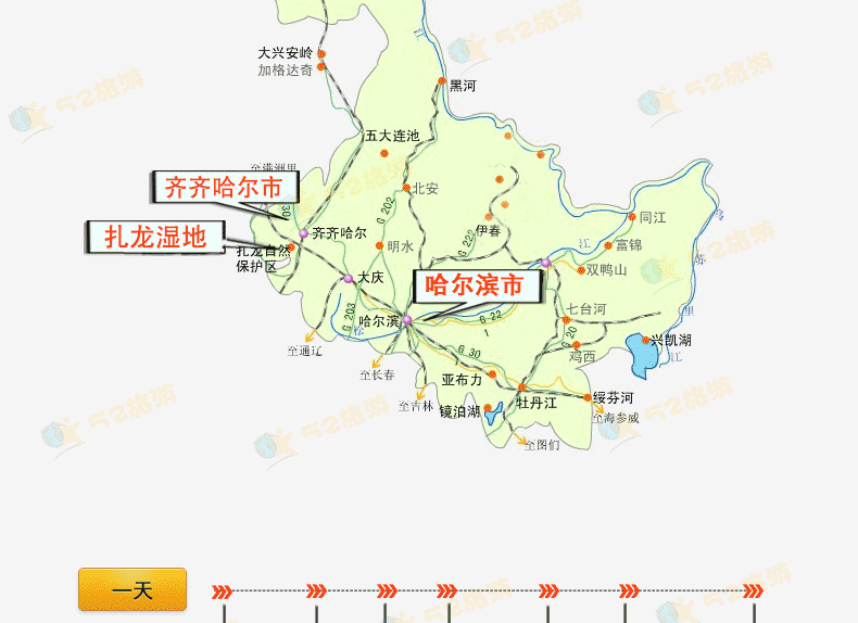 齐齐哈尔龙沙动植物园 扎龙自然保护区一日游(观赏仙鹤 观赏珍稀动物