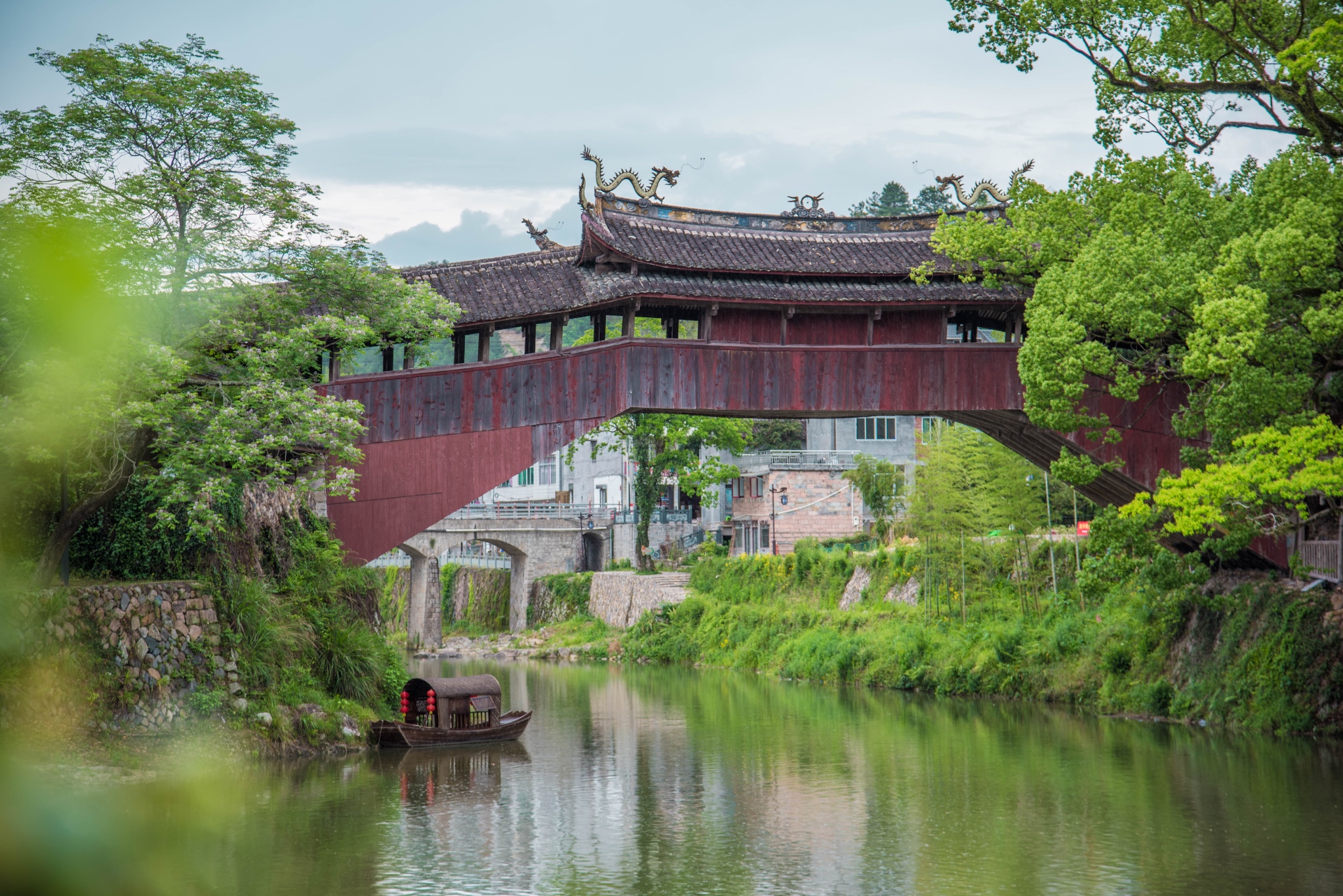 泗溪廊桥风景区        