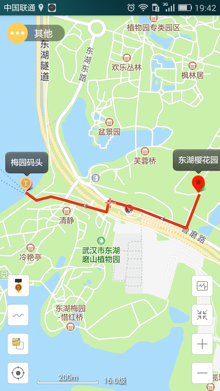 求大神指点路线  你应该是冲樱花来的,武大,晴川阁,东湖樱花园都有