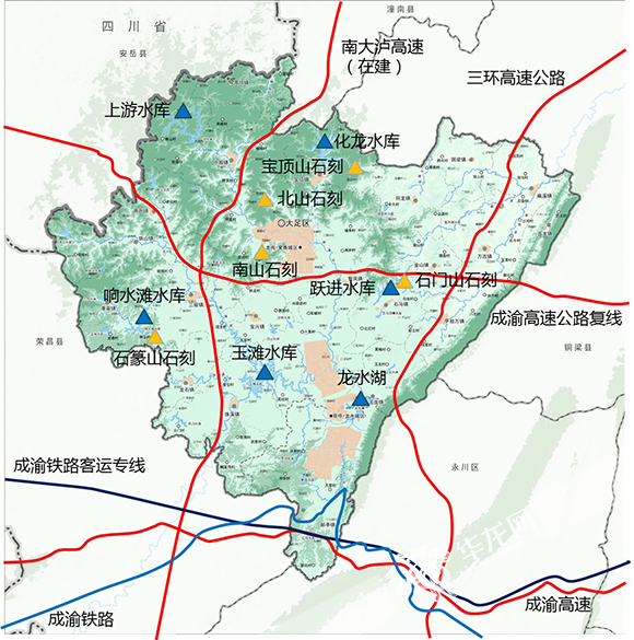 大足区2021年gdp_大足区地图