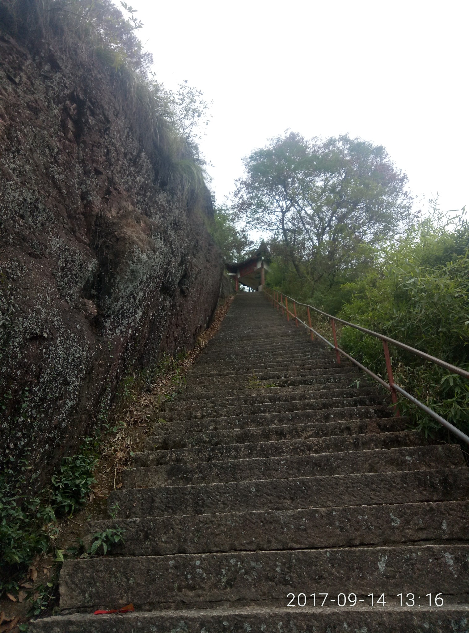 东阳社姆山 赤岸国际登山游步道双尖峰