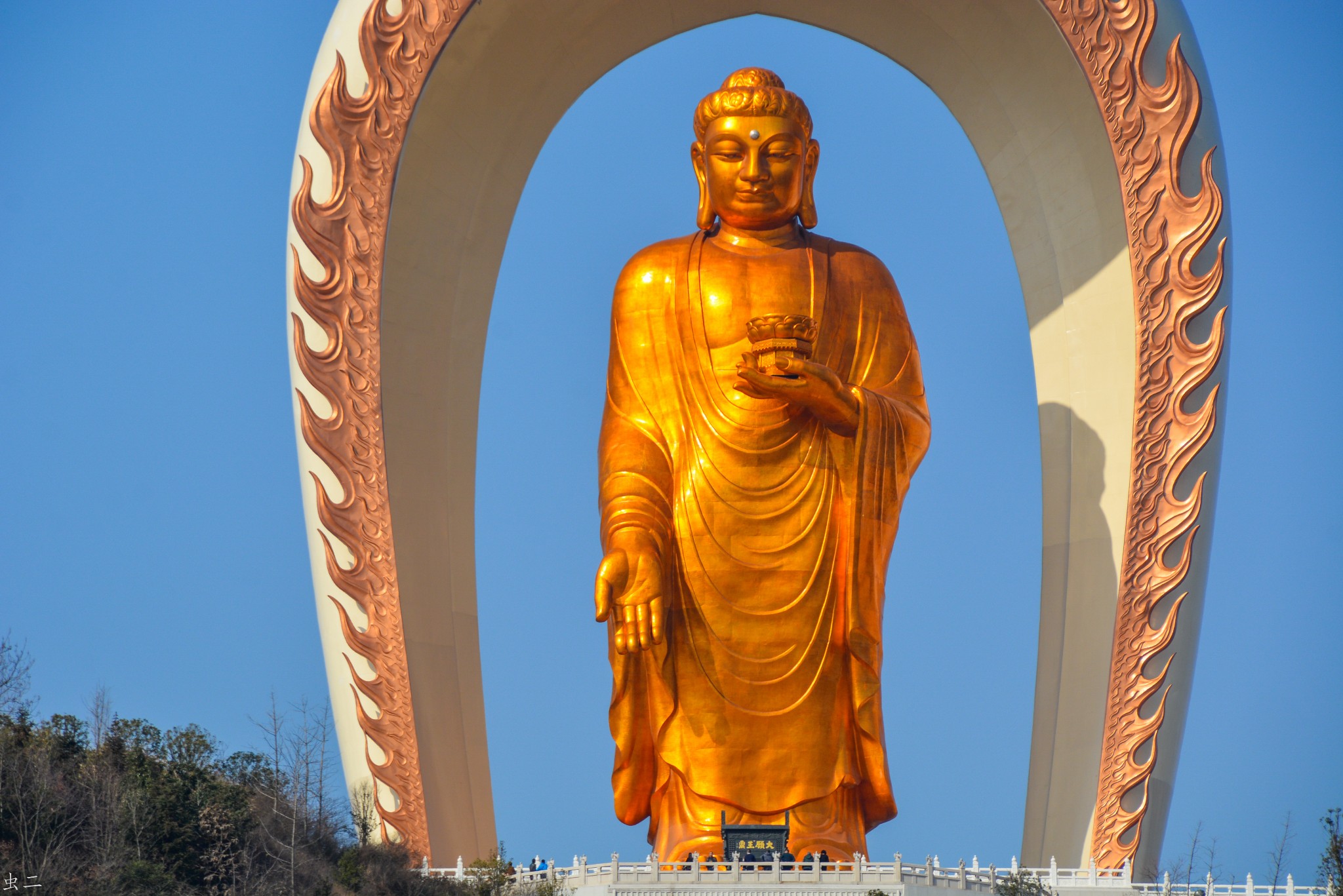 庐山行之十一 秀峰 东林寺净土苑 东林大佛 中国及世界最高阿弥陀佛