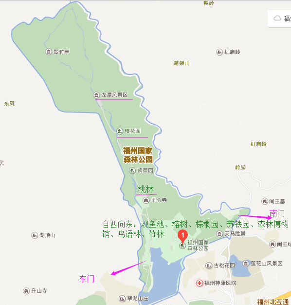 福州趴趴走—森林公园:金钗棉袖知多少,多是看花沉醉人
