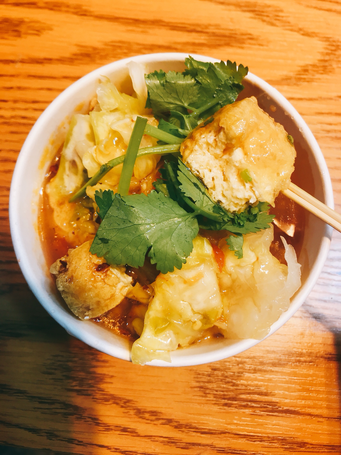 泡菜臭豆腐         