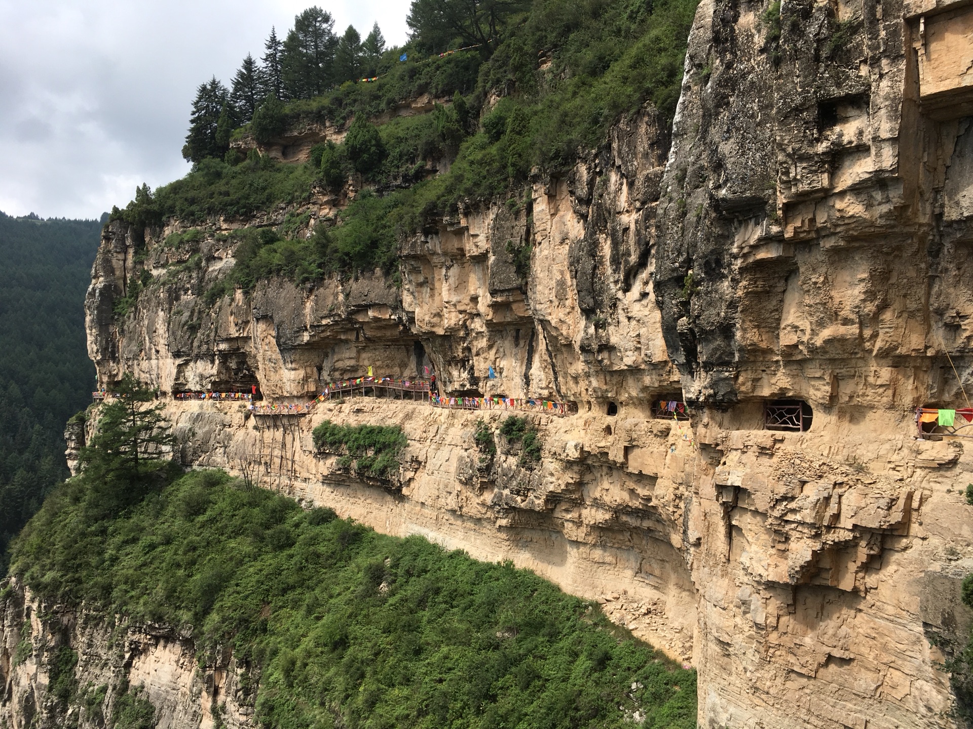 山西好风光之一一悬空村和悬空栈道(顺便看看宁武关 宁武县)