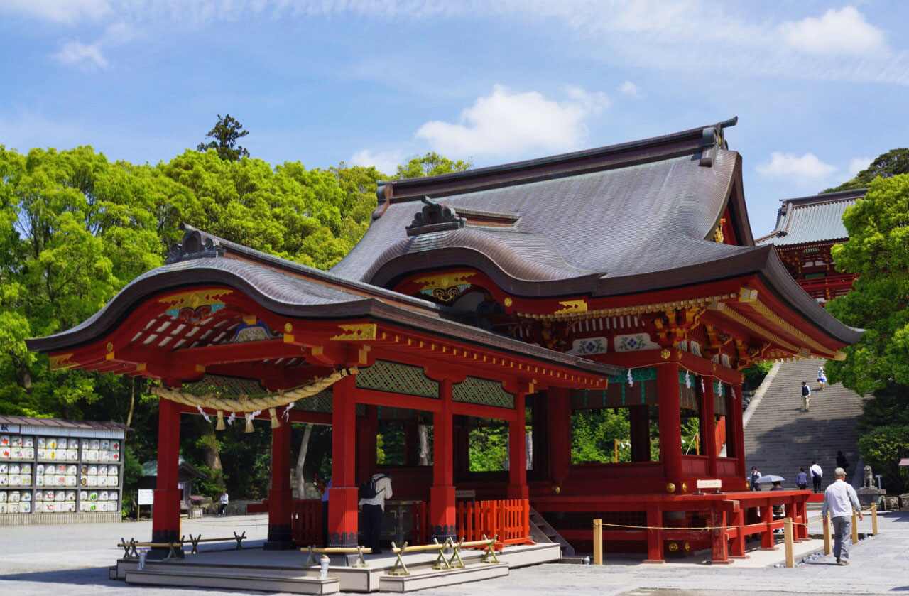 圣地巡礼东京至镰仓10小时中文包车游八幡宫高德院镰仓大佛长谷寺高校
