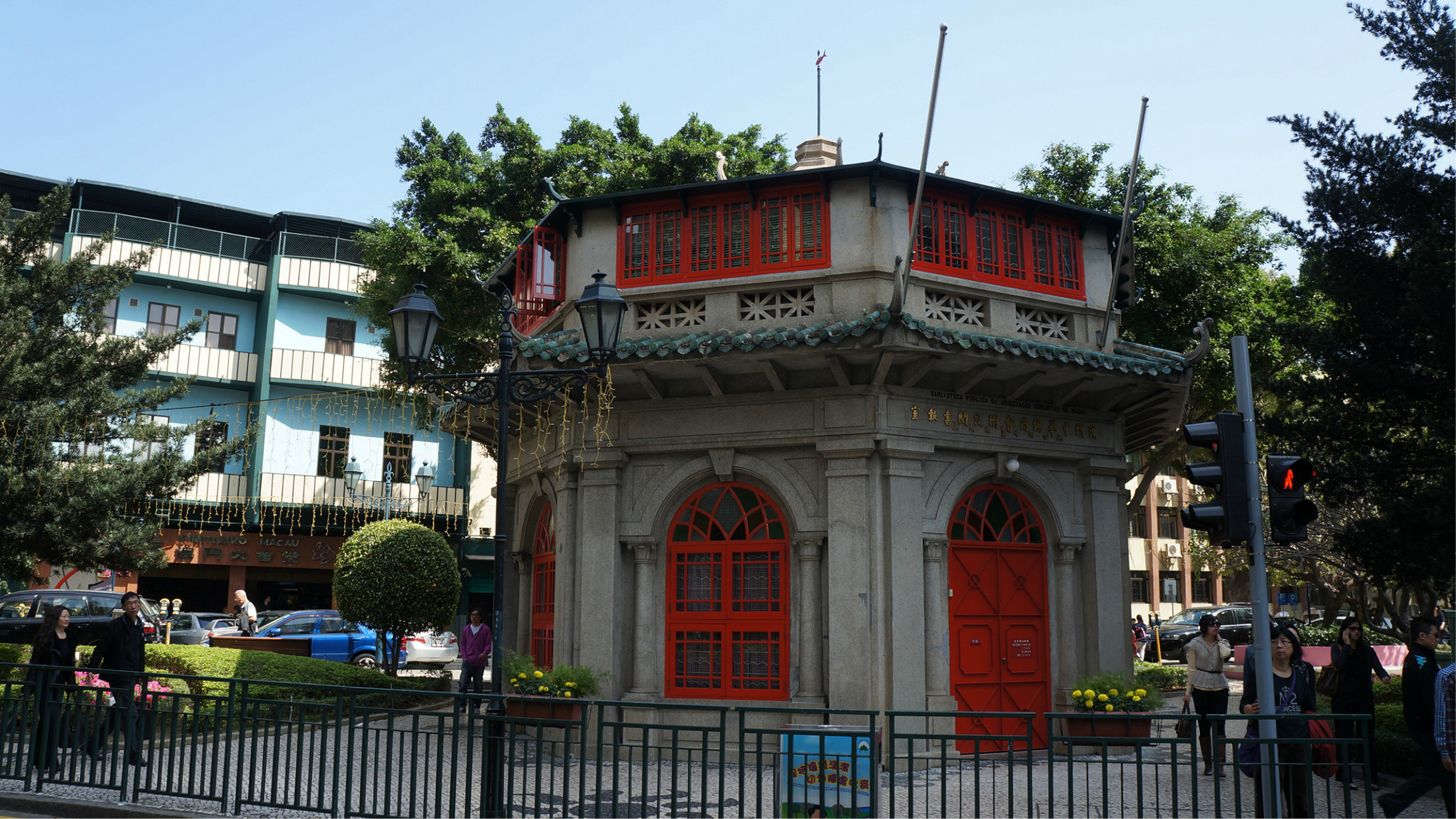 澳门八角亭图书馆点评,八角亭图书馆地址_评价