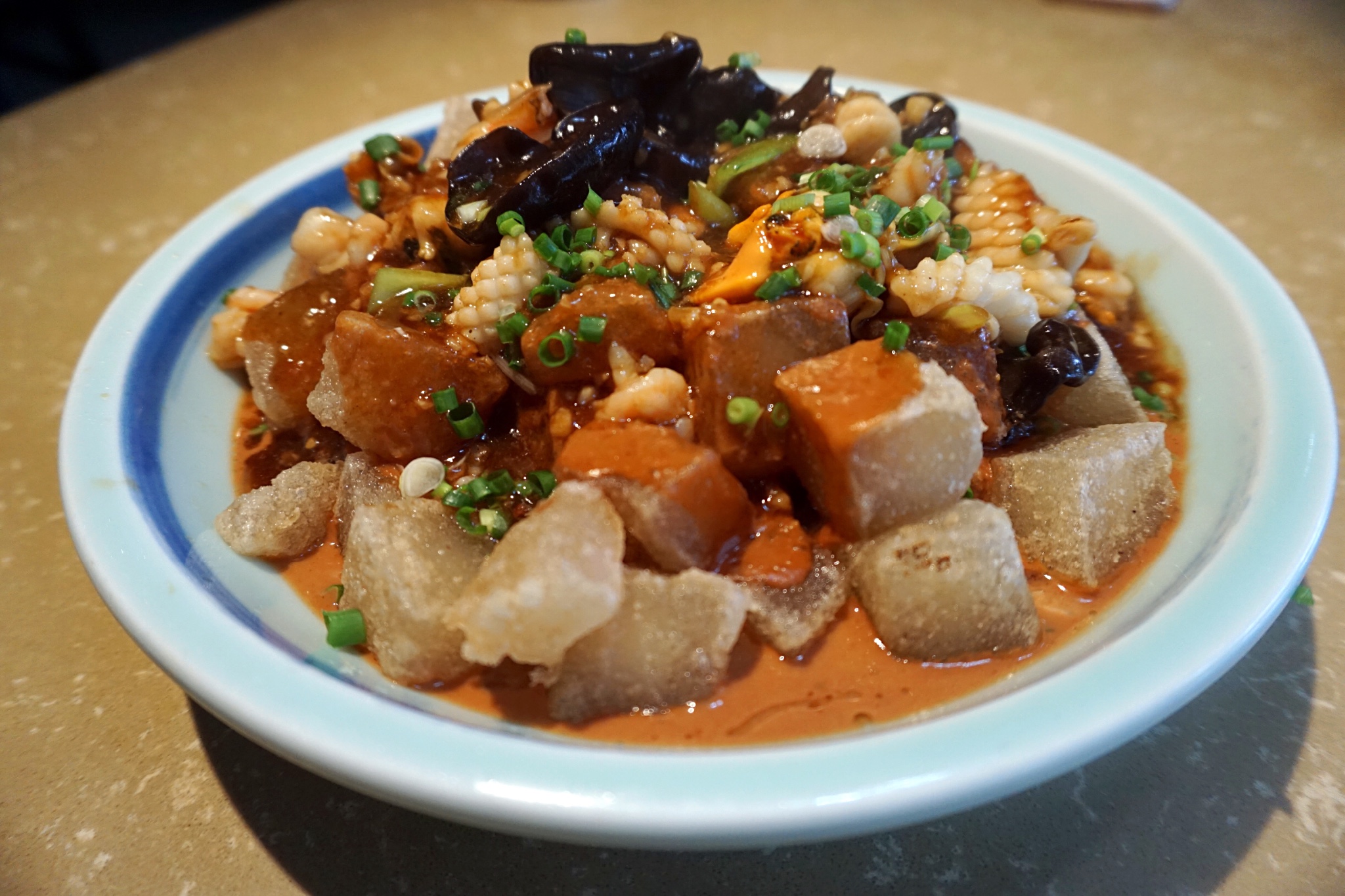 三鲜焖子