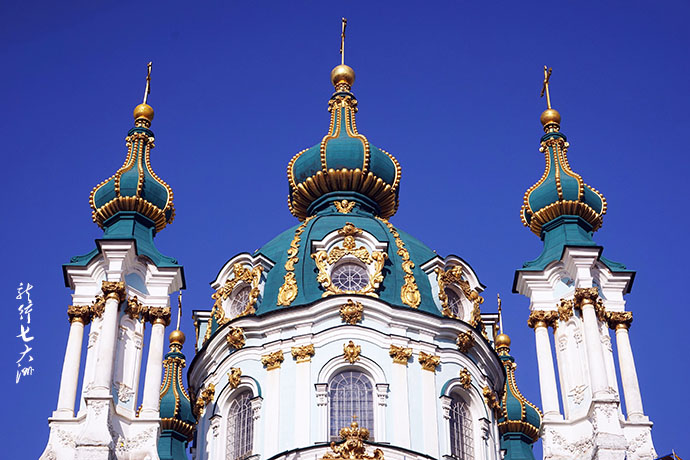 【乌克兰】建筑欣赏--圣安德烈大教堂