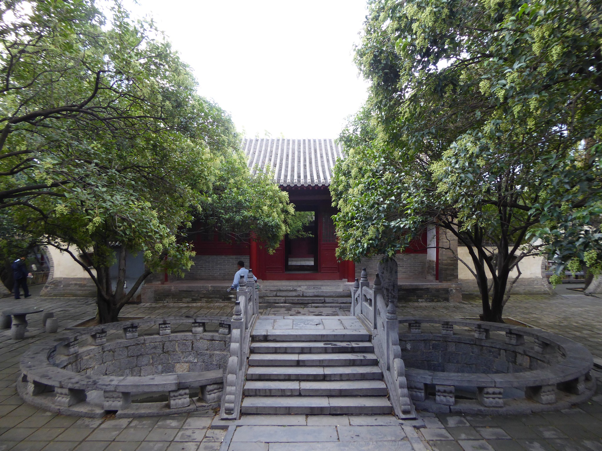 国庆高铁中原行:中岳嵩山二日穿越--太室山(嵩阳书院上,卢崖瀑布下)