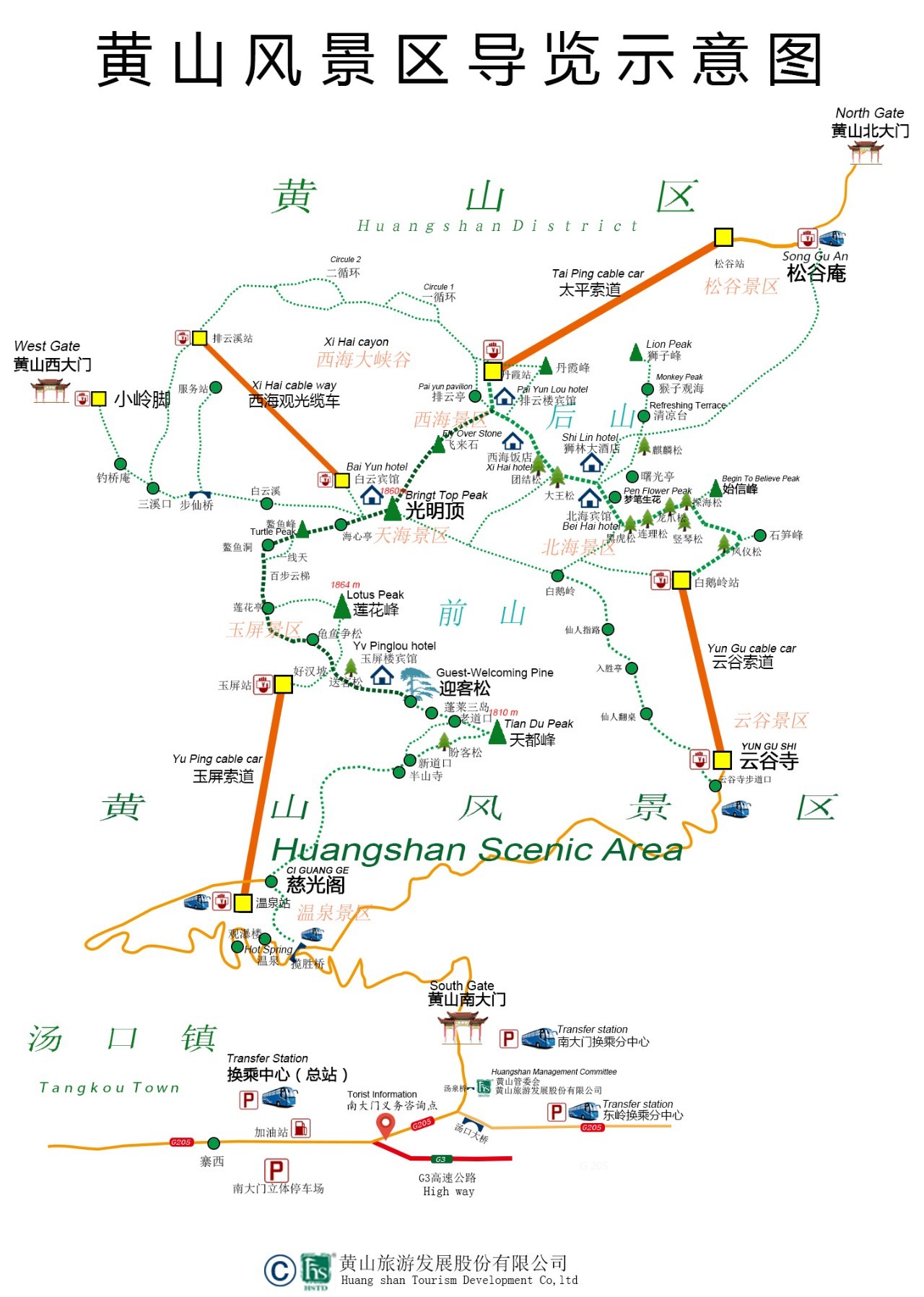 黄山旅游,是"前山上后山下"还是"后山上前山下?_马蜂窝问答 马蜂窝