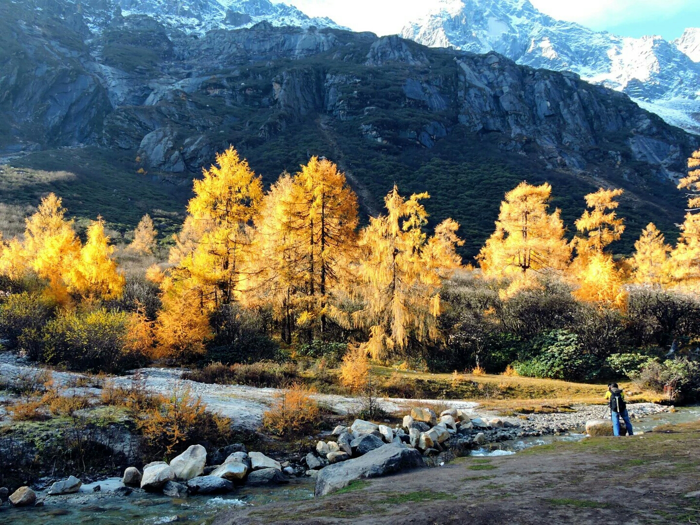 毕棚沟 磐羊湖                  燕友岩
