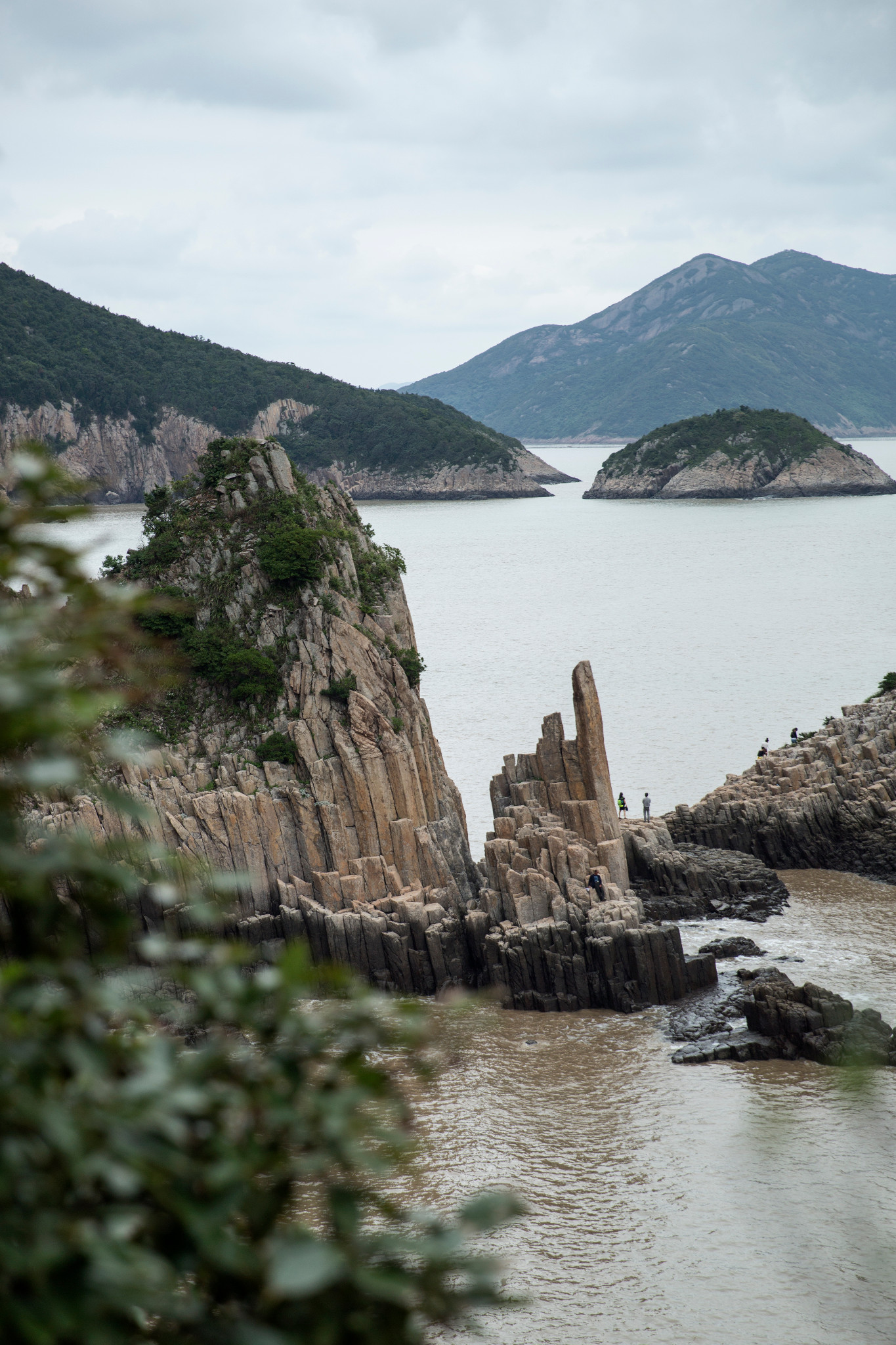 象山花岙岛石林.    