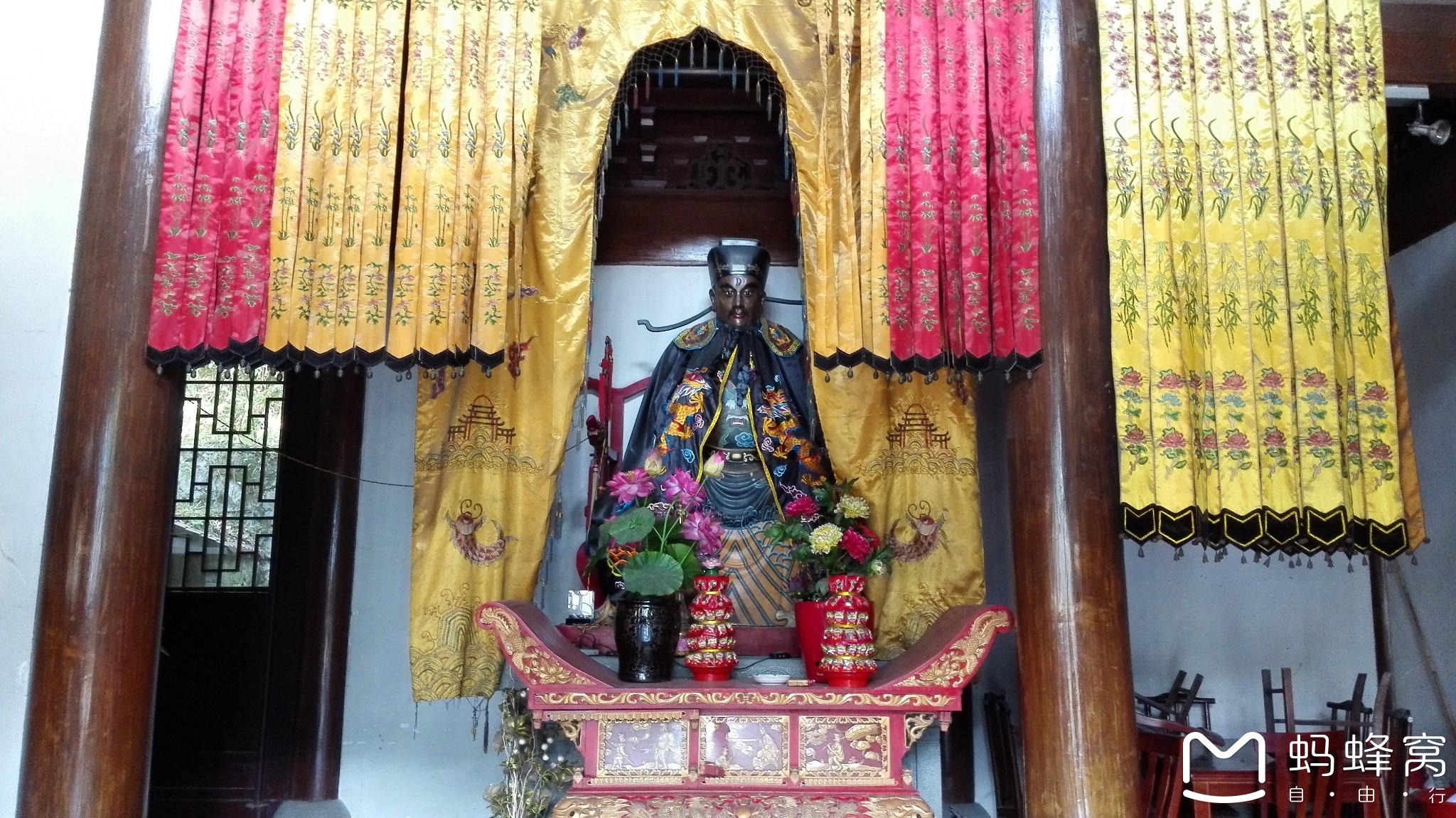 周末游览杭州西溪路的法华山的老东岳庙--杭州游记--马蜂窝