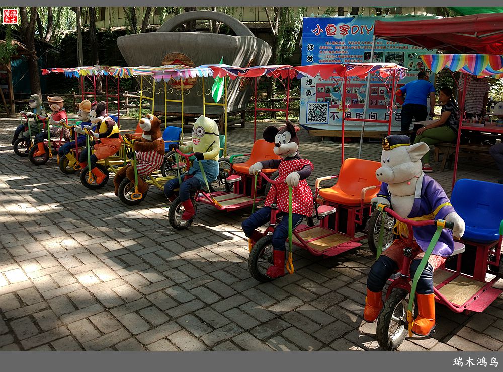 【手机随拍】洼里乡村游乐园孩子们的最爱