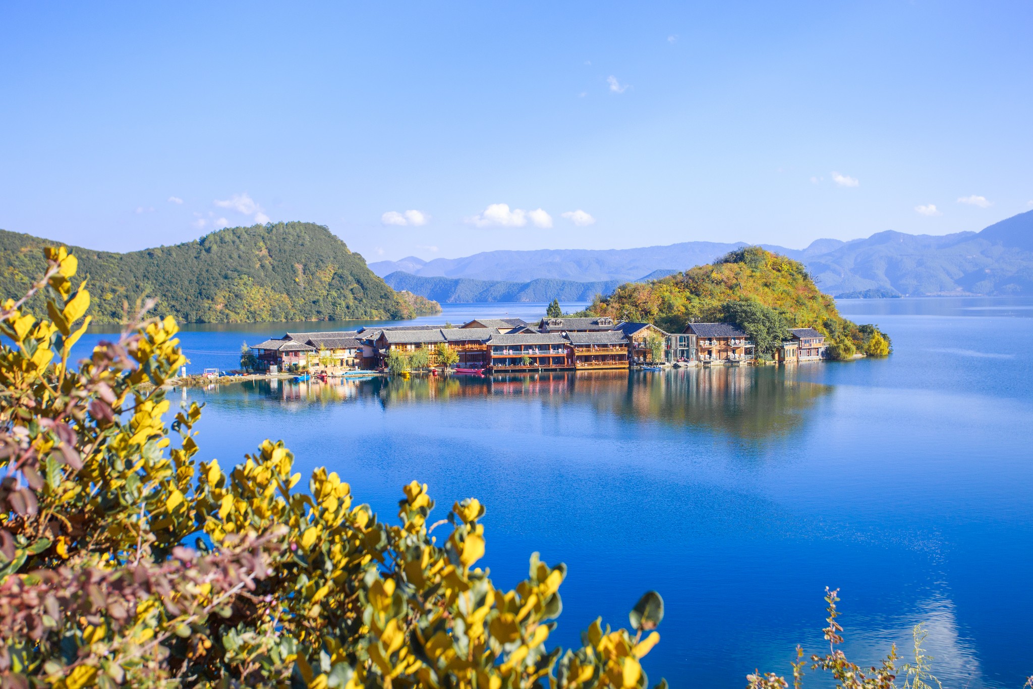 传说中神仙居住的泸沽湖,里格半岛便是我心中离神仙最近的地方