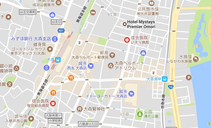 东京大森mystays 尊贵酒店 离那个地铁站近_马蜂窝问答 马蜂窝