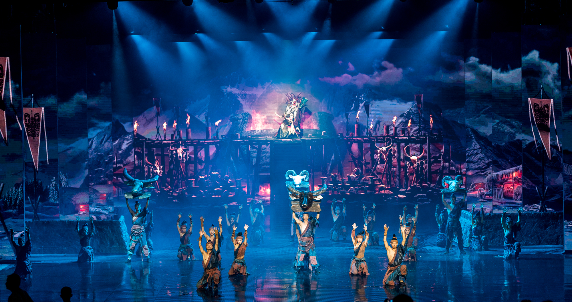 武王伐纣为红颜,国之重器成绝唱,炭河千古情演绎最美爱情