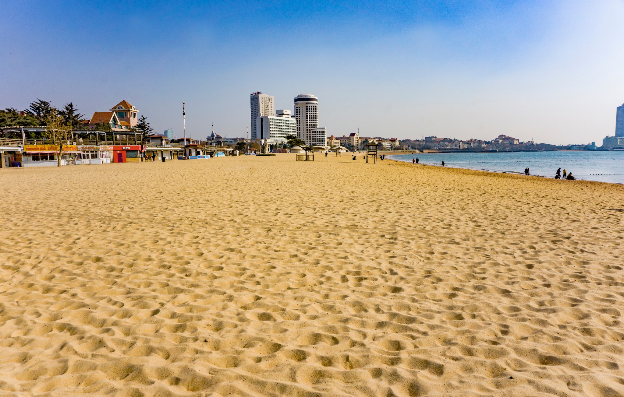 冬日青岛看海之行