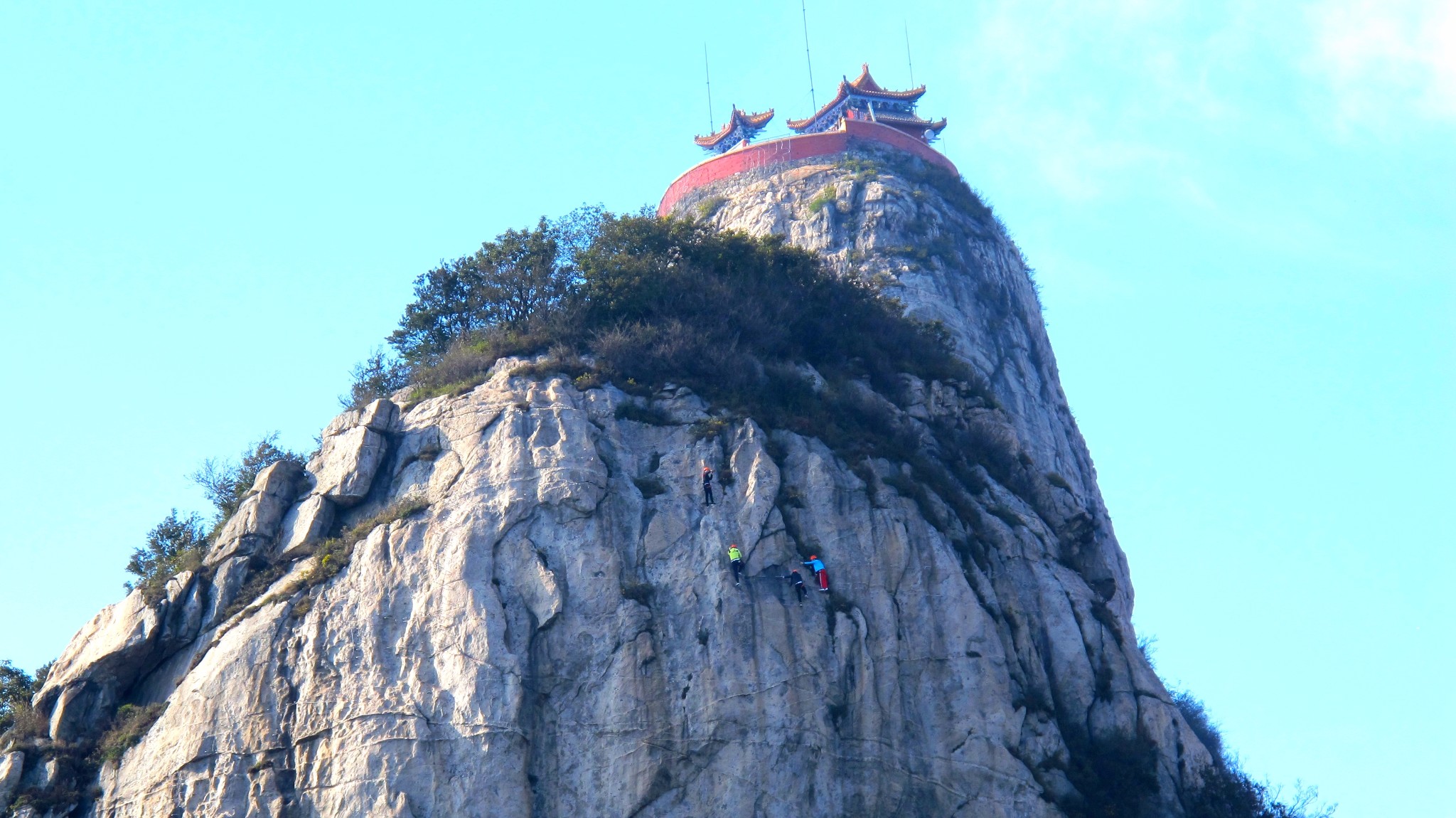 南召北顶五朵山