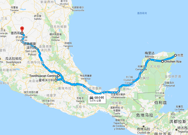 一生必去 墨西哥坎昆 玛雅文明7天6夜深度游 (奇琴伊察 伊克基尔天坑 