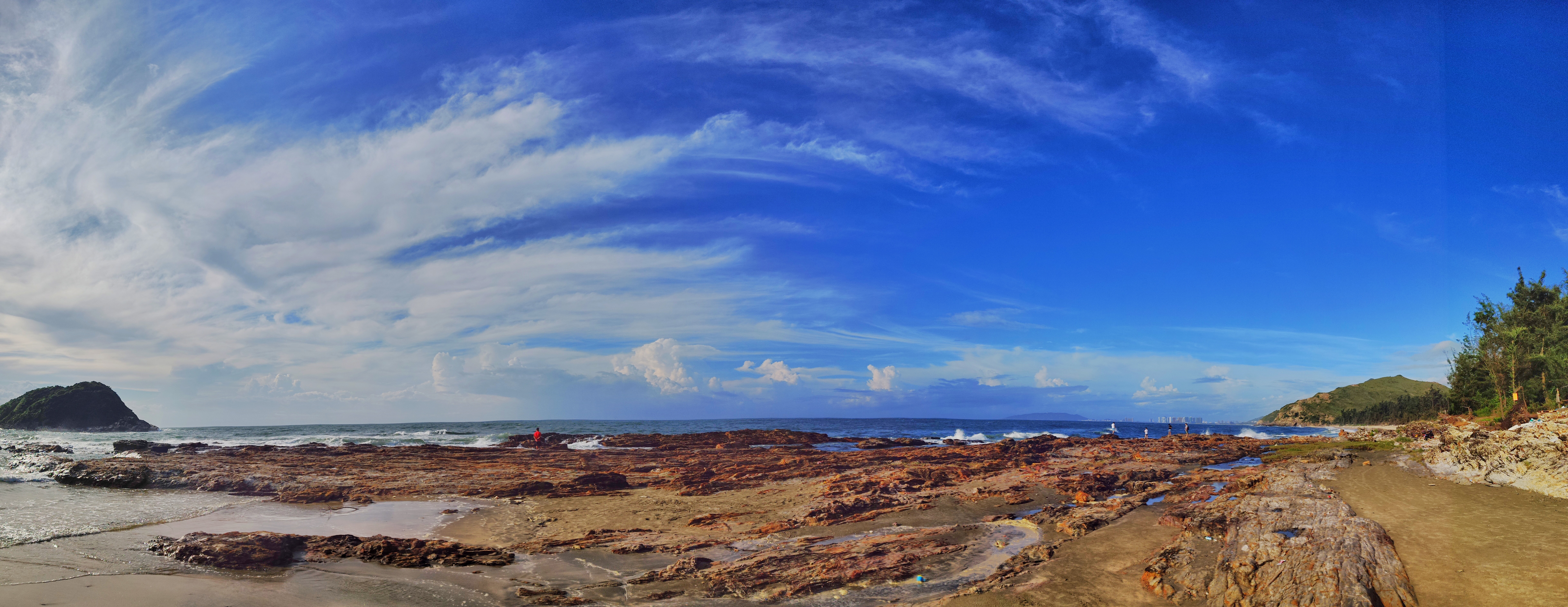 惠州惠东县盐洲岛湾仔沙滩&黑排角,静候日出时邂逅宁静的美好