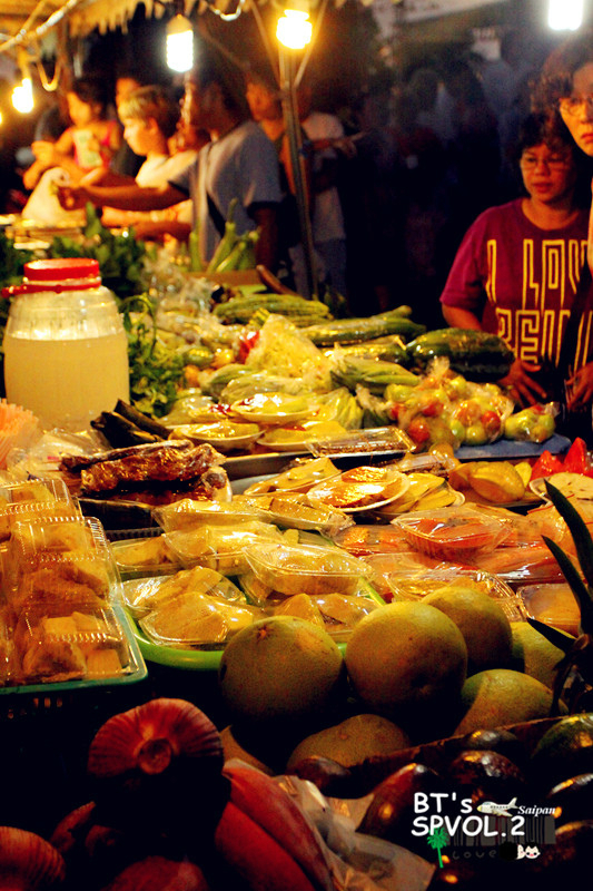 夜市果汁冷饮摊