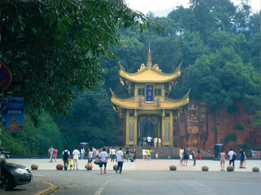 清音平湖斗龙坝 山水如画五显岗——峨眉山游记20130806k--峨眉山游记